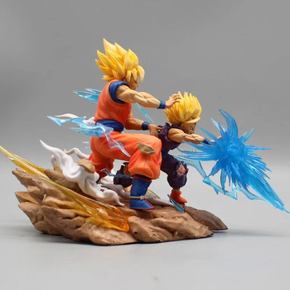 Figurine Dragon Ball Gohan & Goku VS Cell